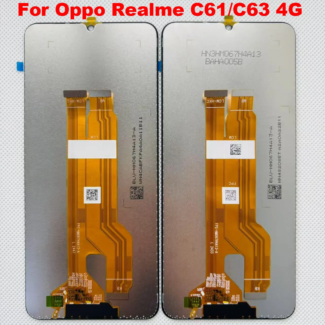Mosgoo Marka Oppo Realme C61 C63 Note 60 Ekran Dokunmatik