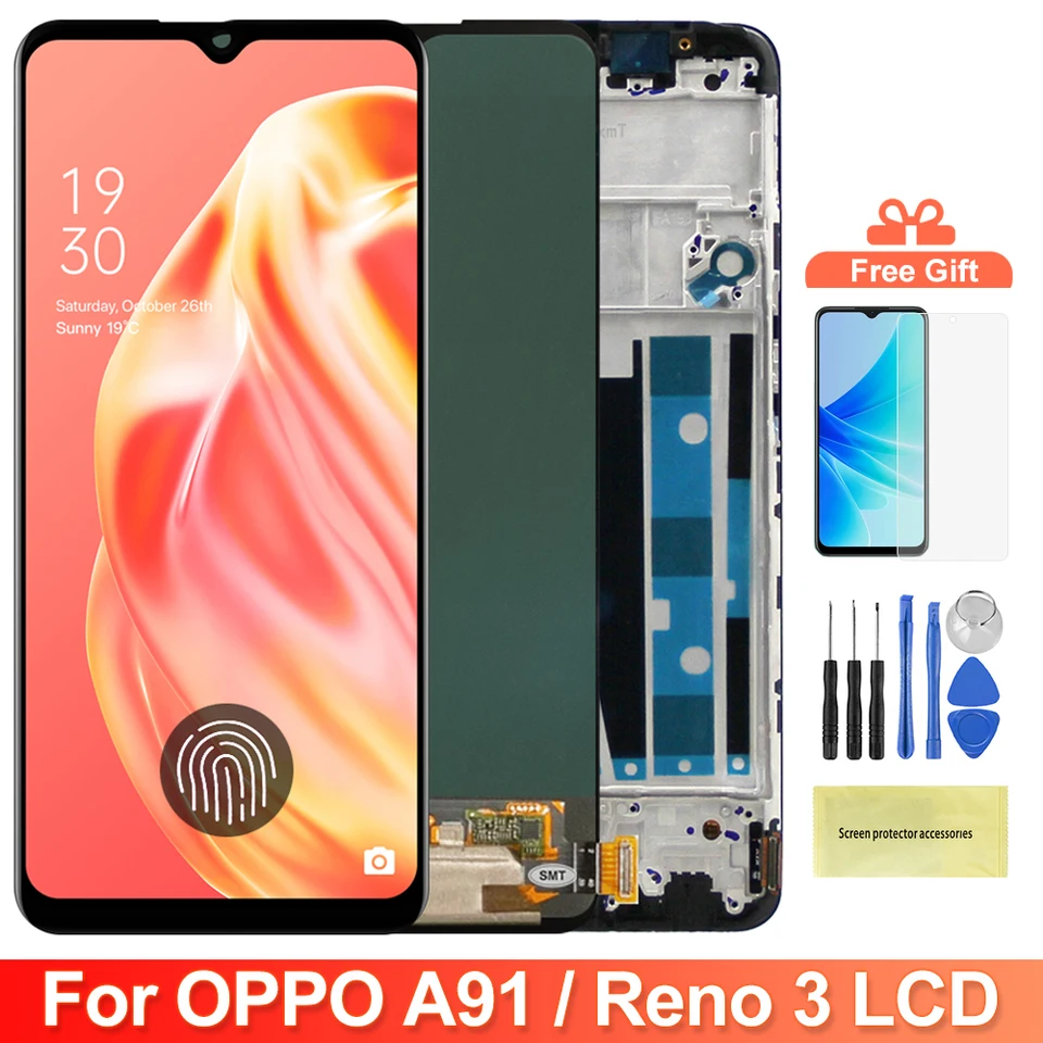 Mosgoo Marka Oppo Reno 3 A91 Ekran Dokunmatik