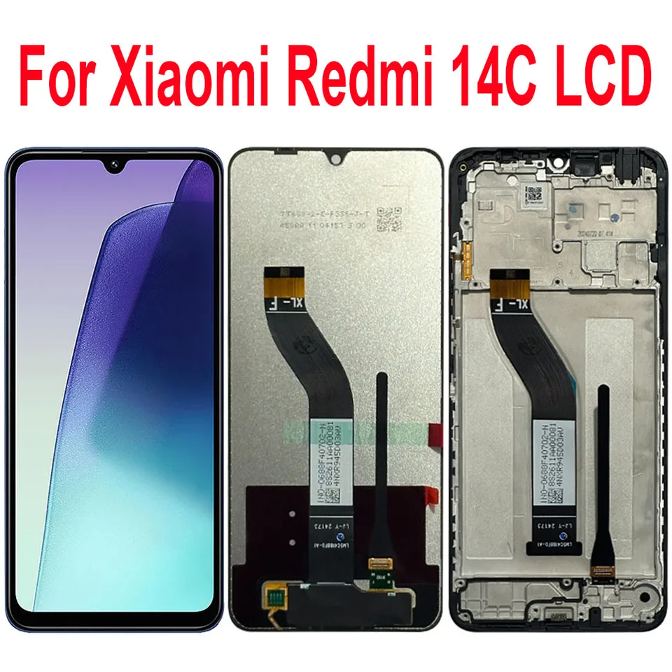 Mosgoo Marka Redmi 14C Çıtalı Ekran Dokunmatik