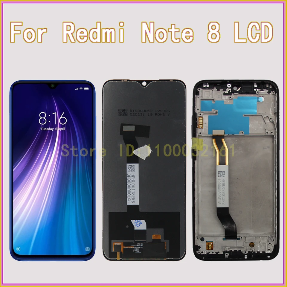 Mosgoo Marka Redmi Note 8 Ekran Dokunmatik