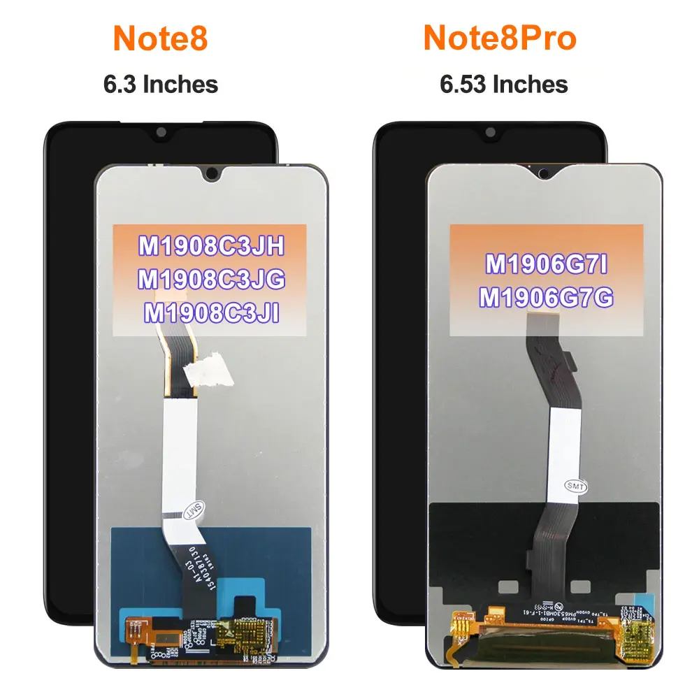 Mosgoo Marka Redmi Note 8 Pro Ekran Dokunmatik