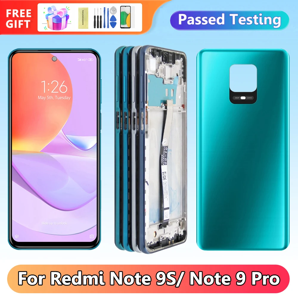 Mosgoo Marka Redmi Note 9 Ekran Dokunmatik