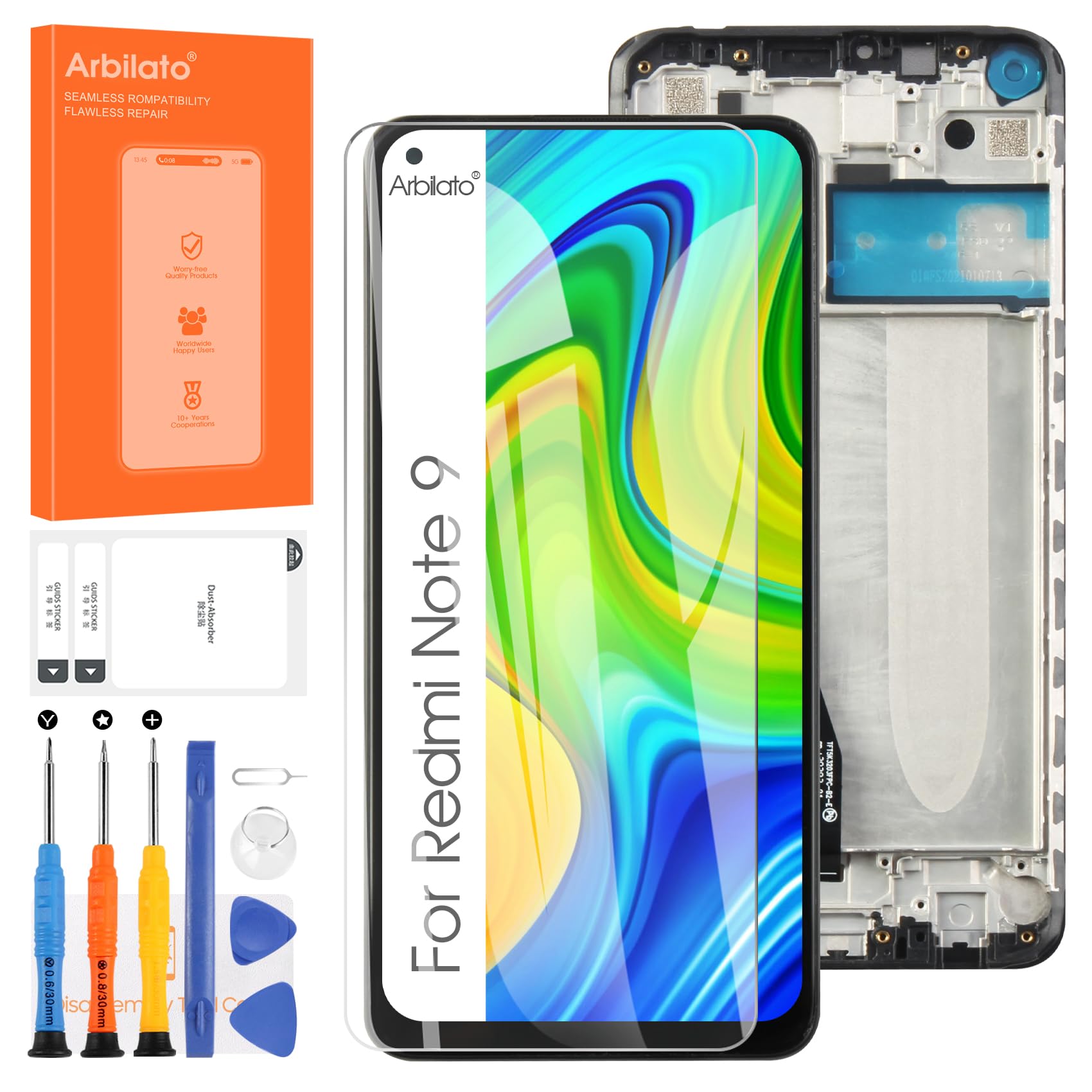 Mosgoo Marka Redmi Note 9 Ekran Dokunmatik