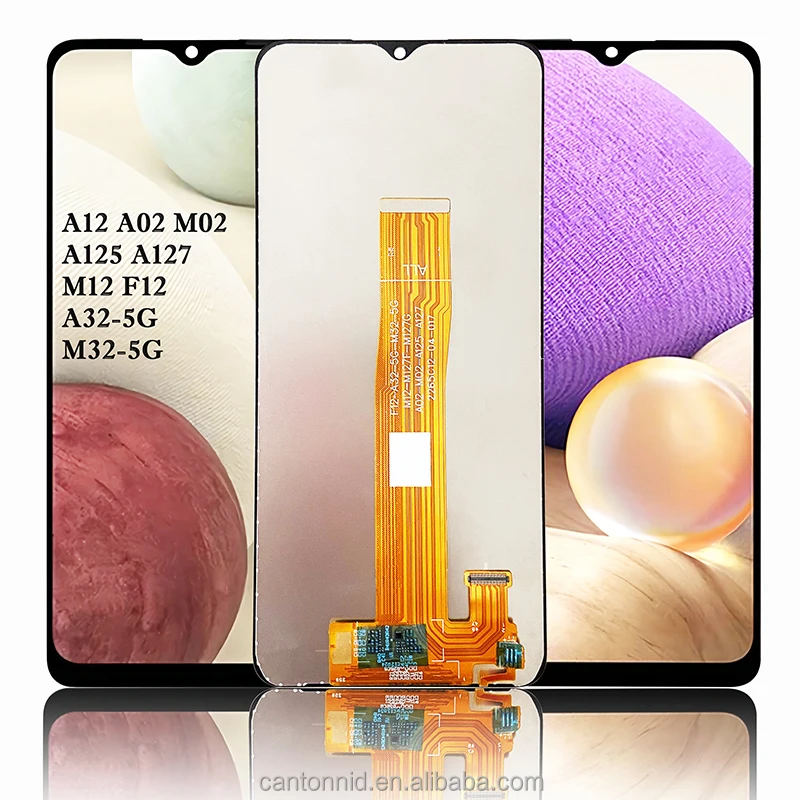 Mosgoo Marka Samsung A02 A022 A12 A125 A127 M12 M32 5G A32 5G Ekran Dokunmatik