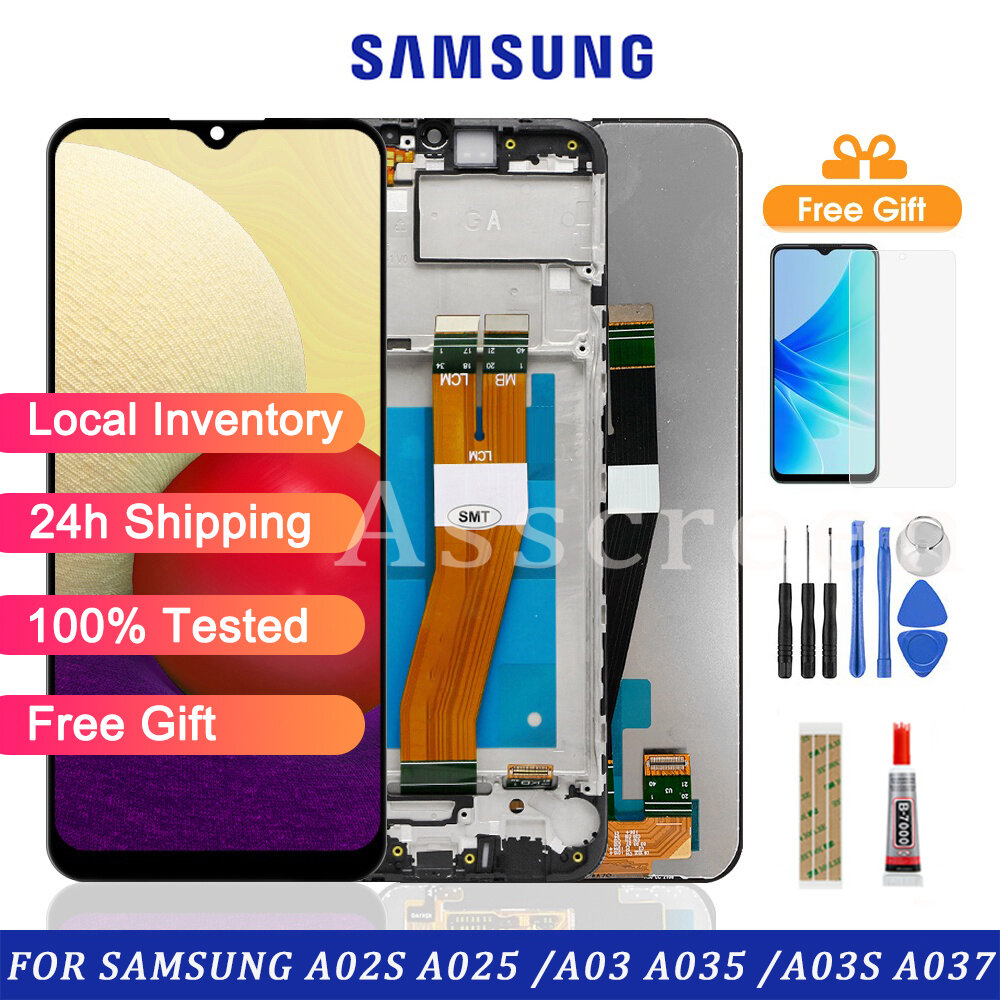 Mosgoo Marka Samsung A02S A025 A03 A035 A03S A037 A04E Ekran Dokunmatik