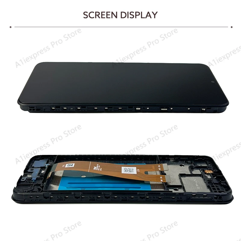 Mosgoo Marka Samsung A04 A045 Çıtalı Ekran Dokunmatik