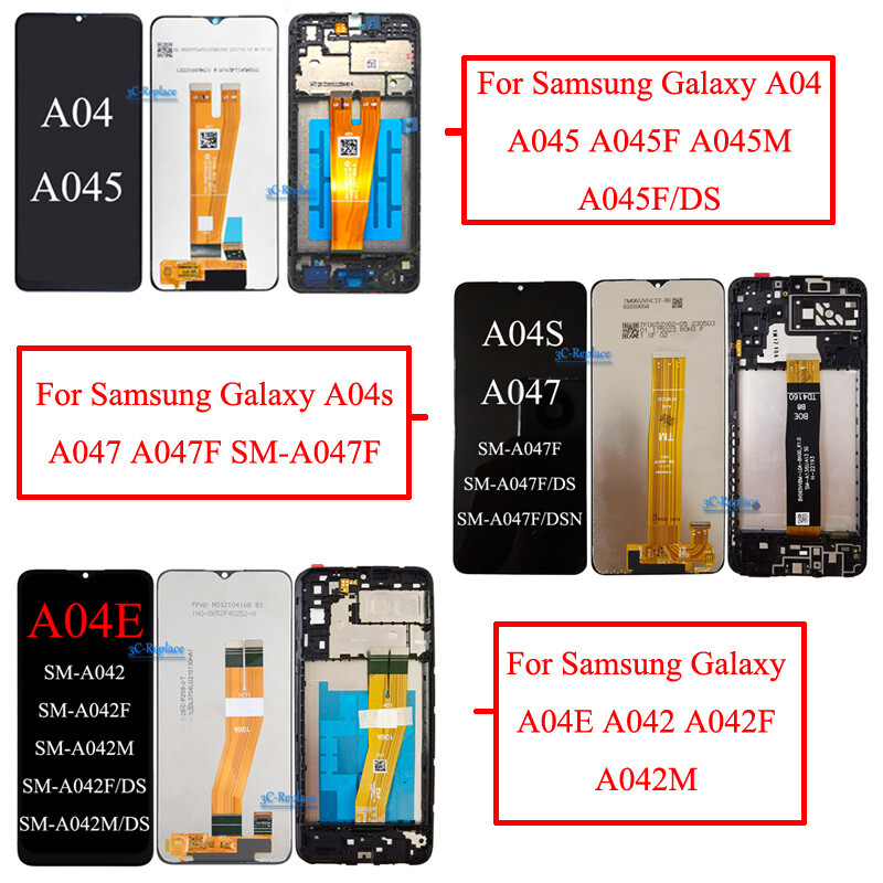 Mosgoo Marka Samsung A04 A045 Ekran Dokunmatik