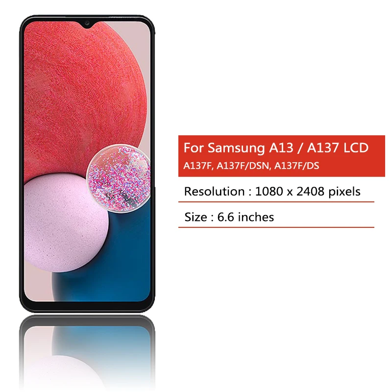 Mosgoo Marka Samsung A13S A137 Ekran Dokunmatik