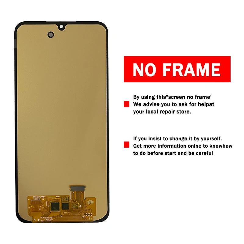 Mosgoo Marka Samsung A15 A155 Çıtalı Ekran Dokunmatik