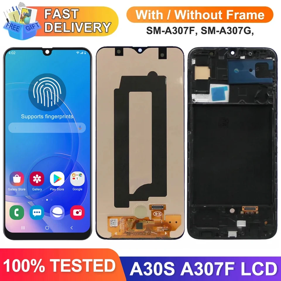 Mosgoo Marka Samsung A30S A307 Ekran Dokunmatik