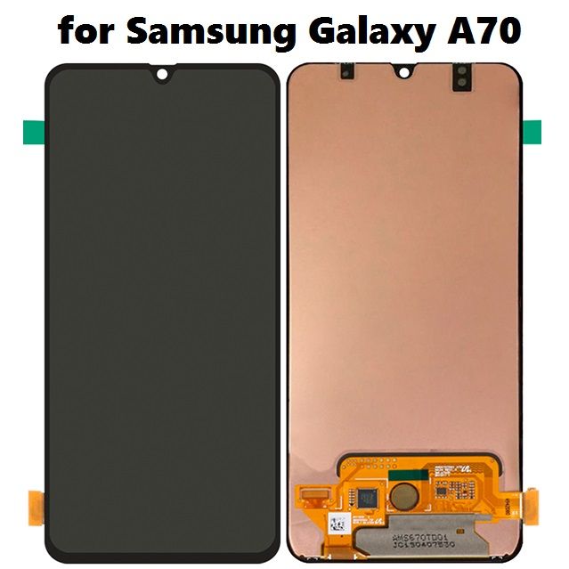 Mosgoo Marka Samsung A70 A705 Çıtalı Ekran Dokunmatik