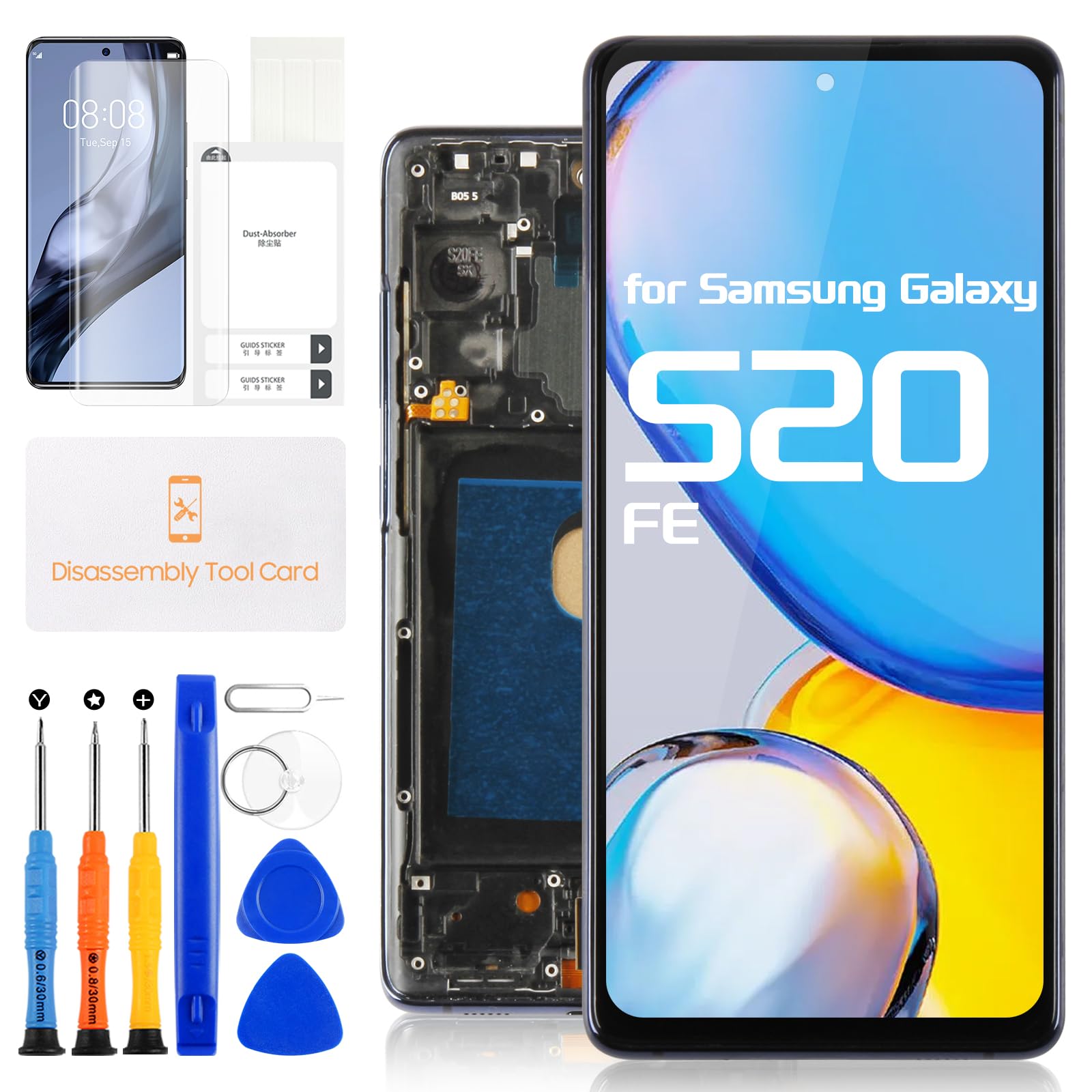 Mosgoo Marka Samsung S20 FE ACC Ekran Dokunmatik