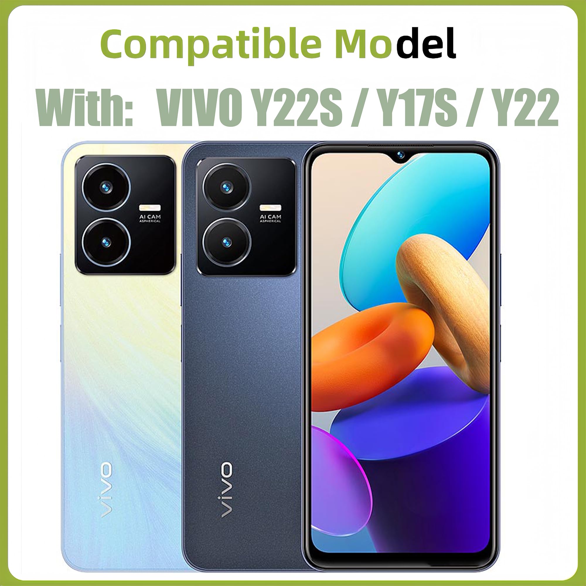 Mosgoo Marka Vivo 17S Y22 Y22S Ekran Dokunmatik
