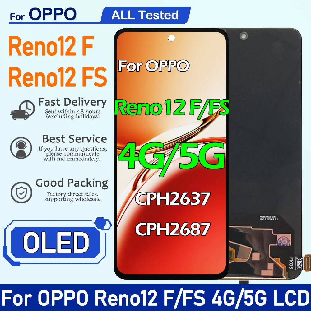 Oppo Reno 12FS Ekran Dokunmatik