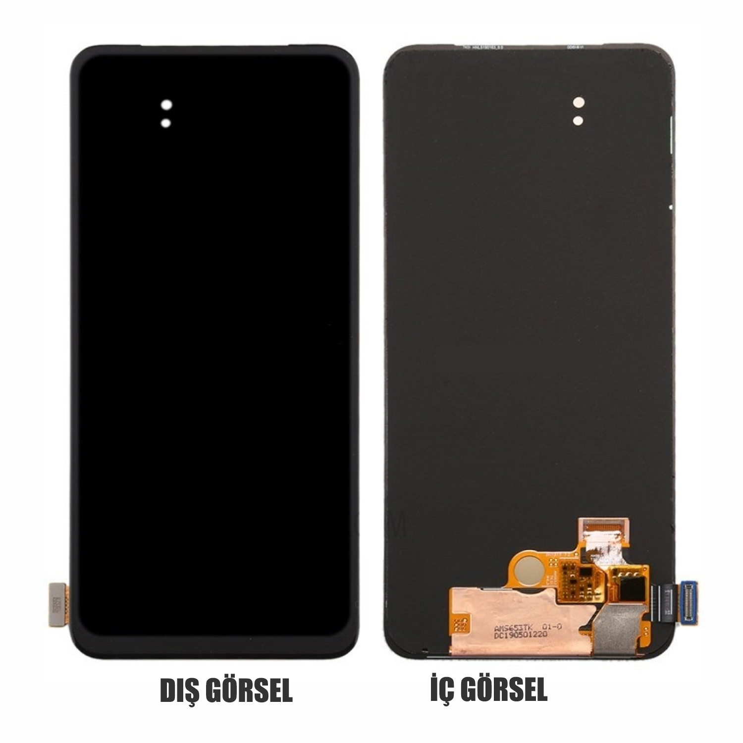 Oppo Reno 2Z Çıtalı Oled Ekran Dokunmatik