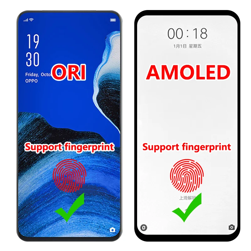 Oppo Reno 2Z Oled Ekran Dokunmatik