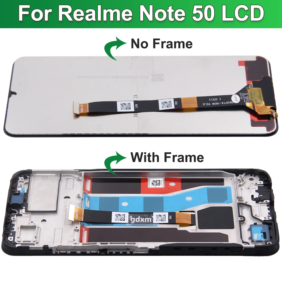Realme Note 50 Ekran Dokunmatik