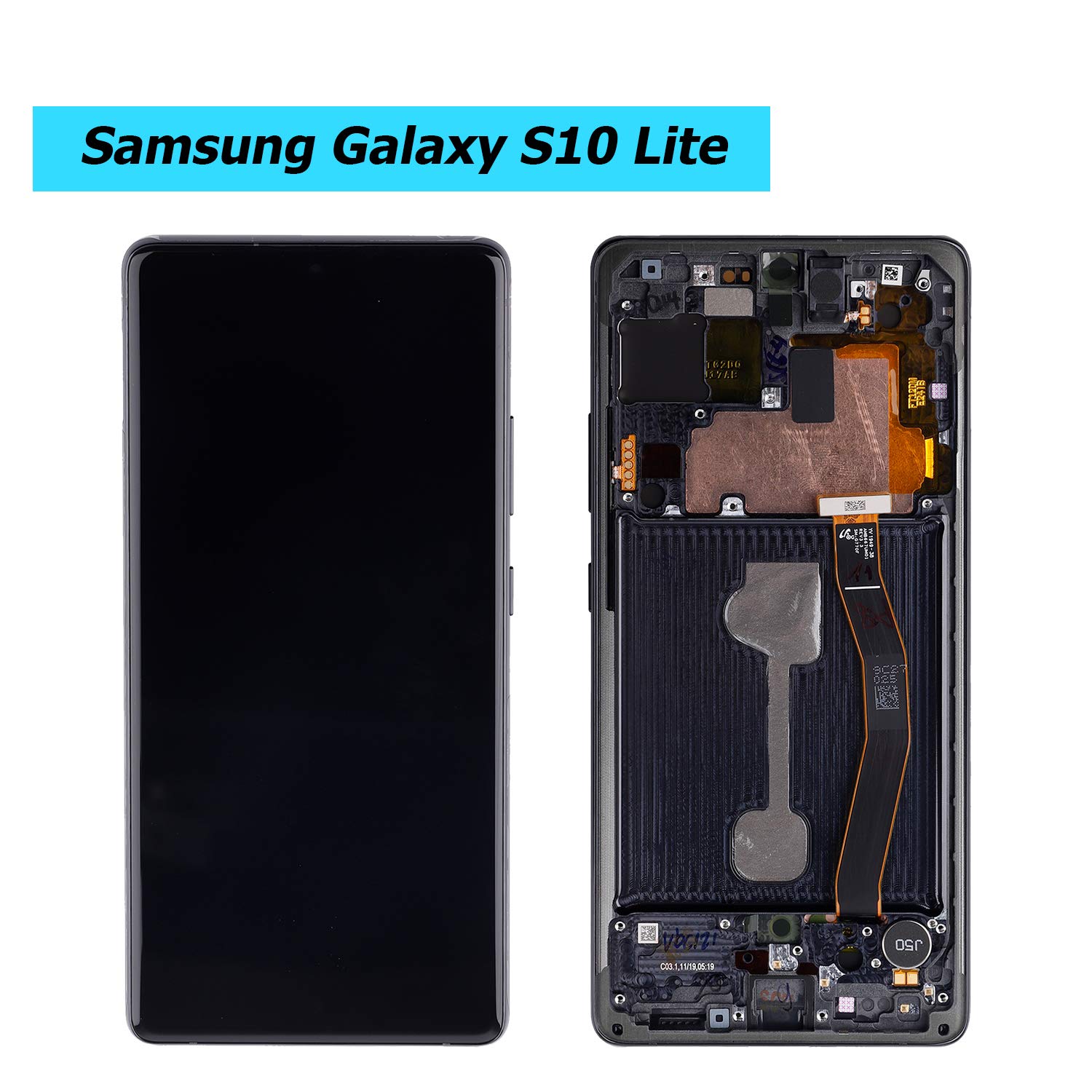 S10 Lite Ekran Dokunmatik Siyah