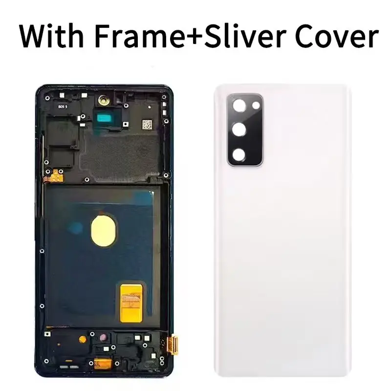 S20 FE G780 Çıtalı Alfa Ekran Dokunmatik Silver