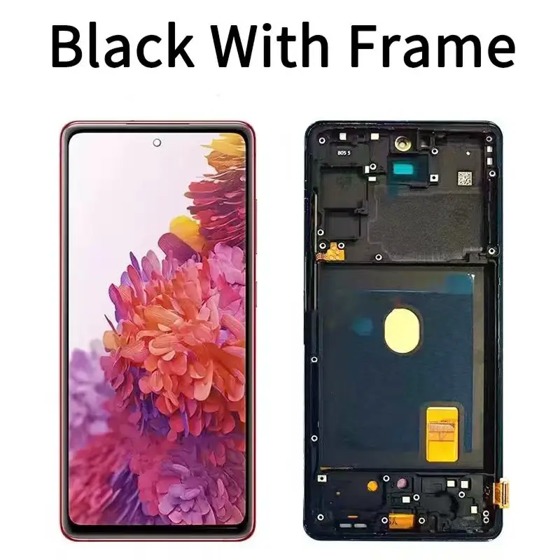 S20 FE G780 Çıtalı Alfa Ekran Dokunmatik Siyah
