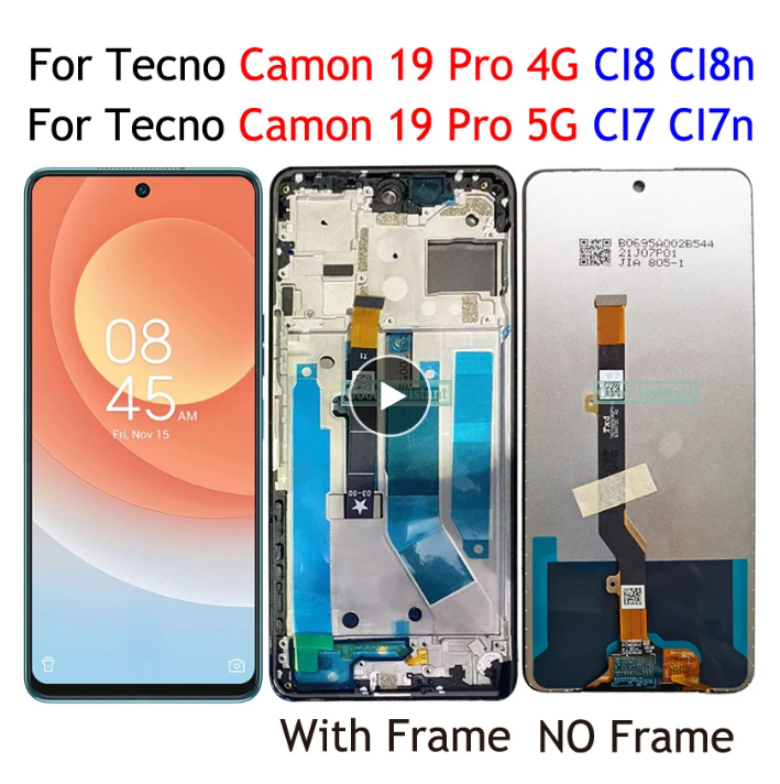 Tecno Camon 19 Pro Ekran Dokunmatik