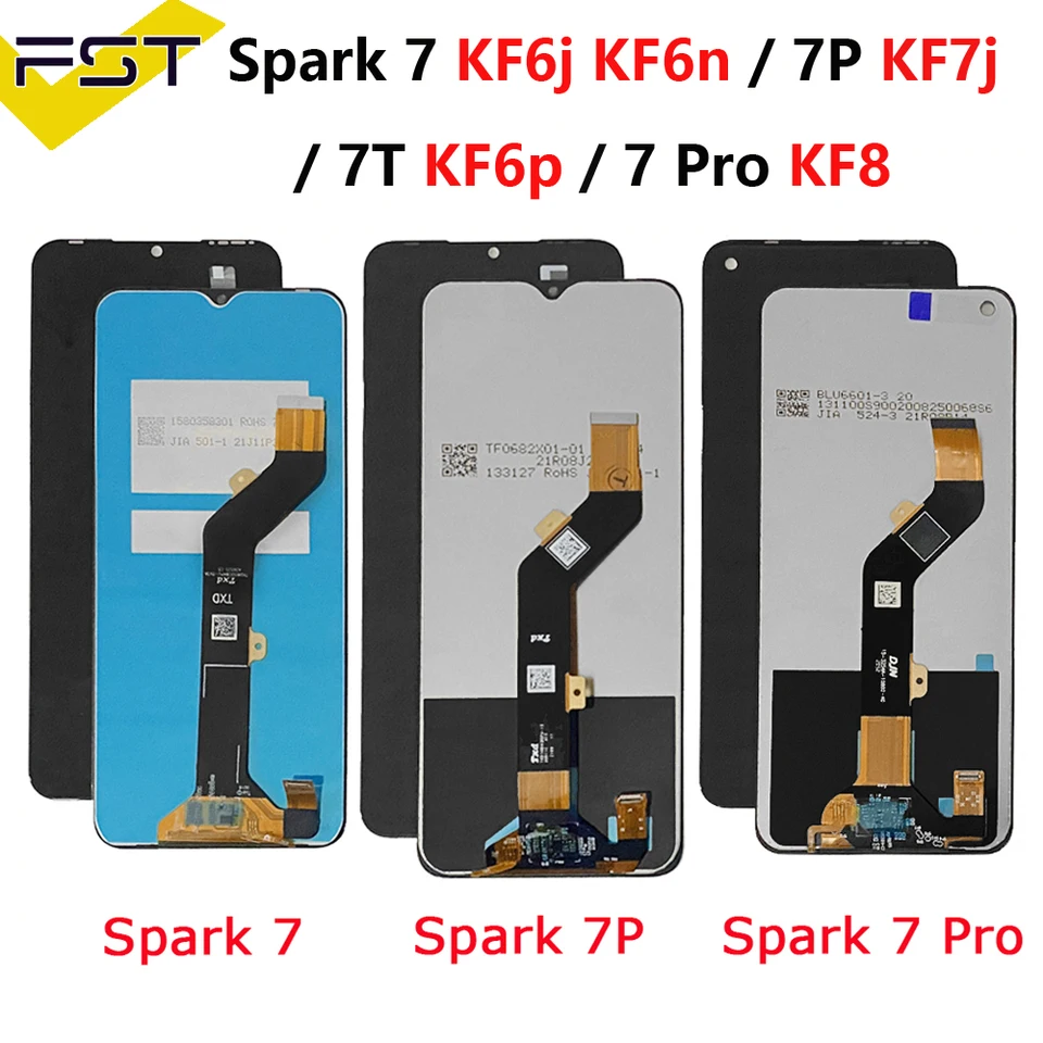 Tecno Spark 7T Kf6P Alfa Ekran Dokunmatik