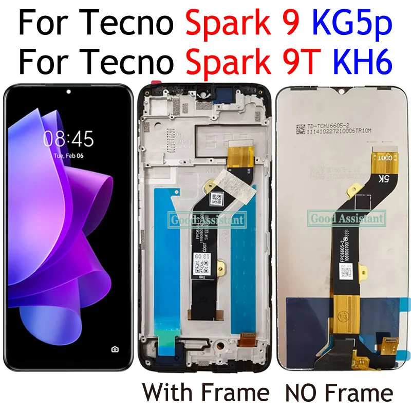 Tecno Spark 9T Ekran Dokunmatik