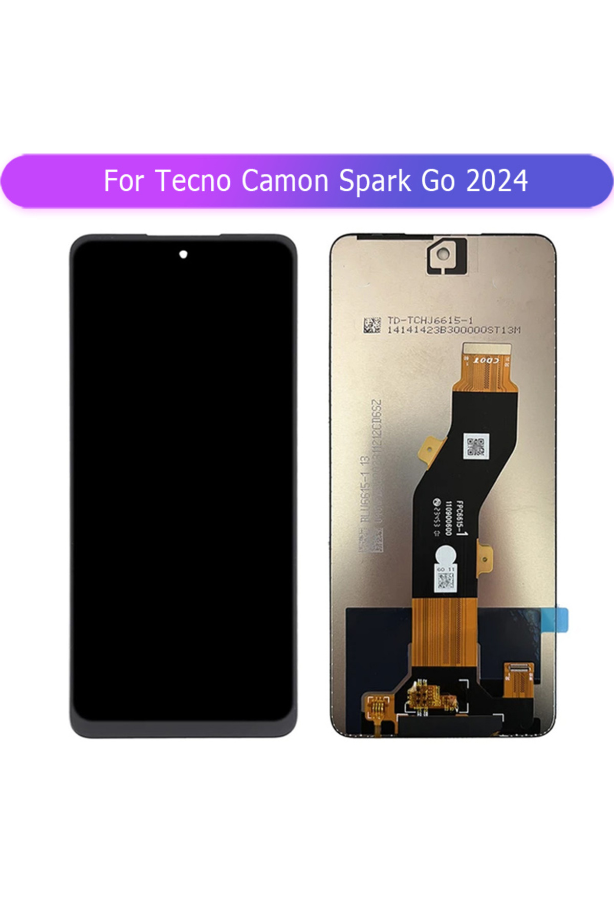 Tecno Spark Go 2024 Çıtalı Ekran Dokunmatik