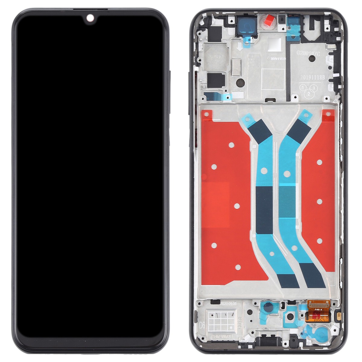 A+ Kalite Hwi P Smart S Y8P Ekran Dokunmatik Siyah