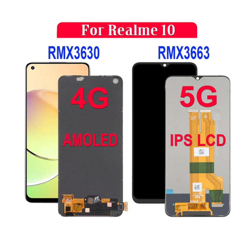 A+ Kalite Oppo Realme 10 4G Ekran Dokunmatik