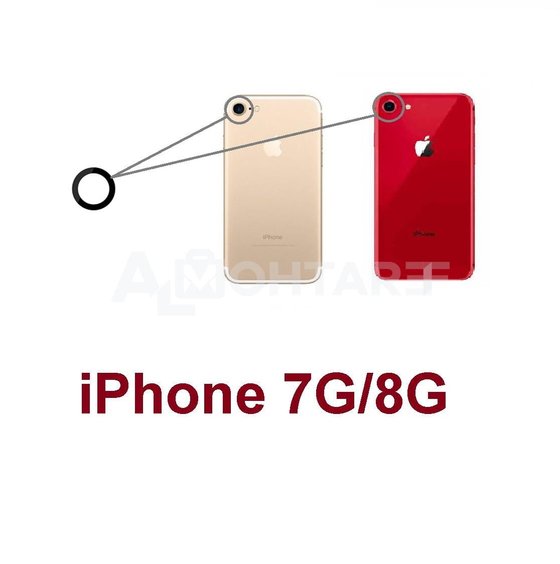 İphone 7G 8G Tek Kamera Camı
