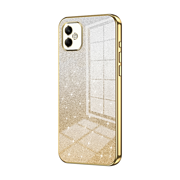 Samsung A05 A055 Sim Kapağı Gold