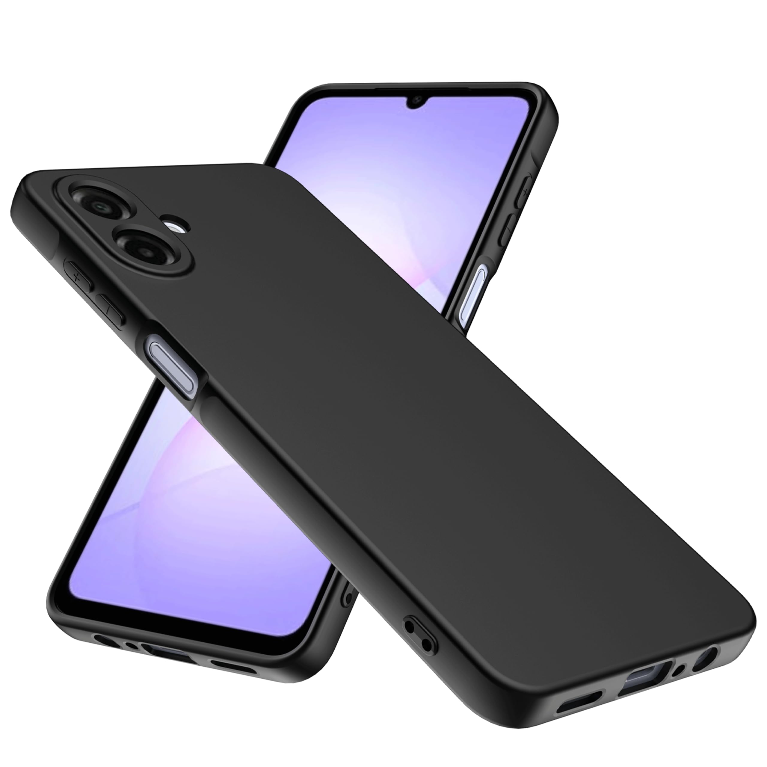 Samsung A07 Sim Kapağı Siyah