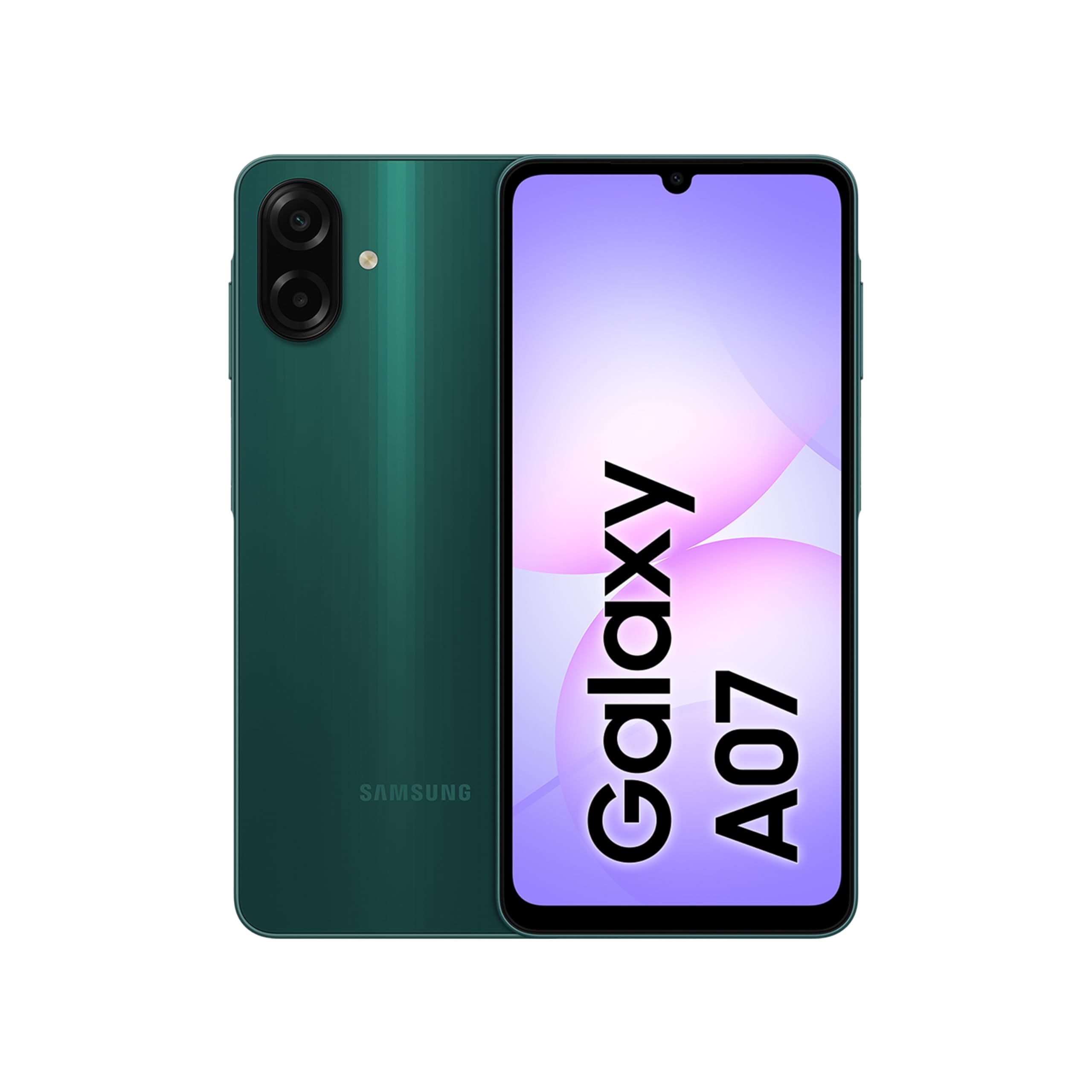 Samsung A07 Sim Kapağı Yeşil