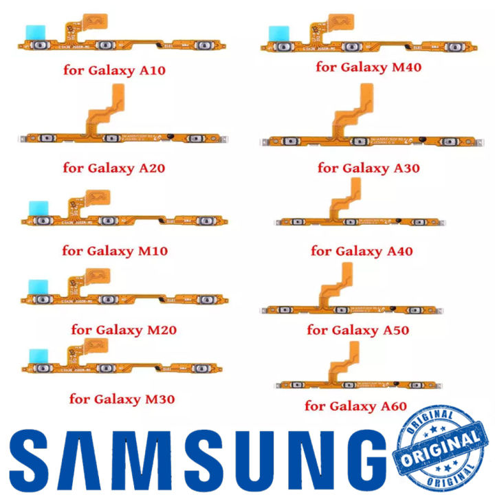 Samsung A10 M10 M20 M30 A20E Power Volume Flex