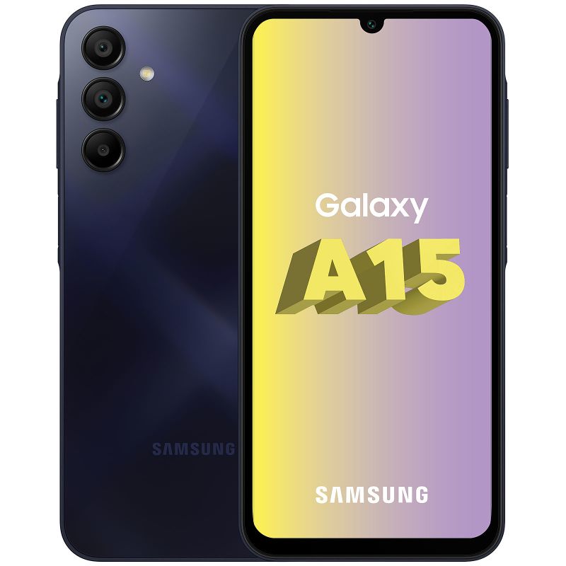 Samsung A15 A155 Parmak İzi Siyah