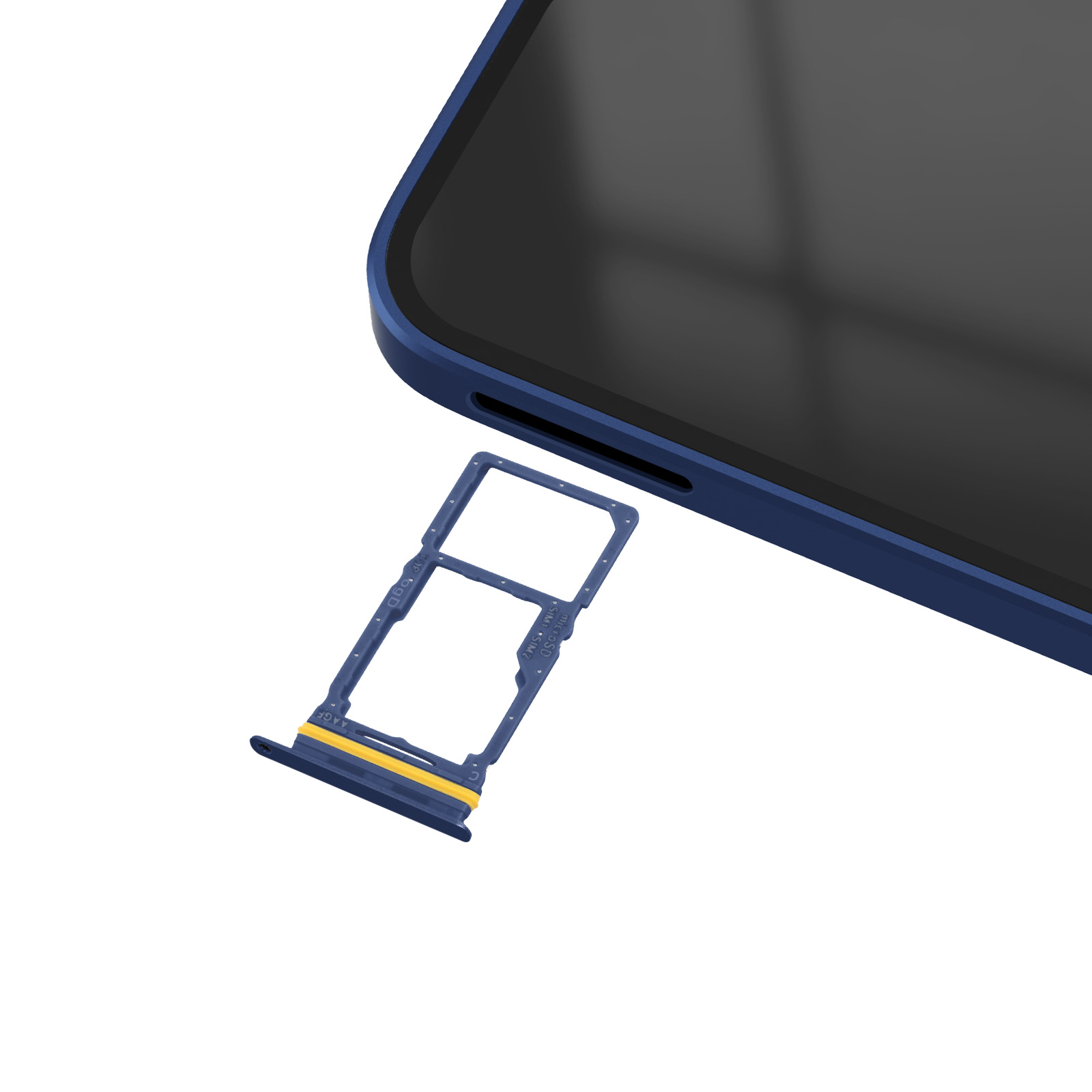 Samsung A17 Sim Kapağı Mavi