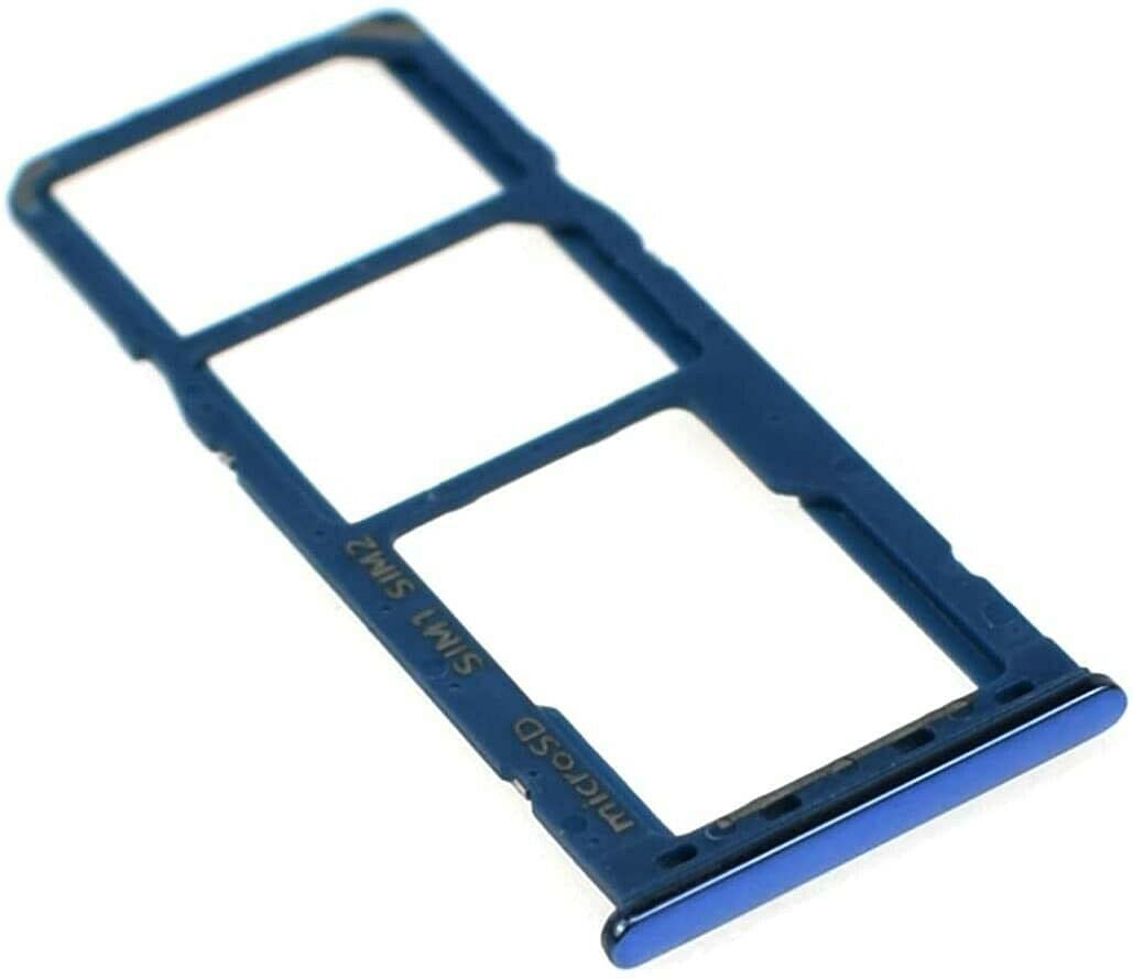 Samsung A20S A207 Sim Kapağı Mavi