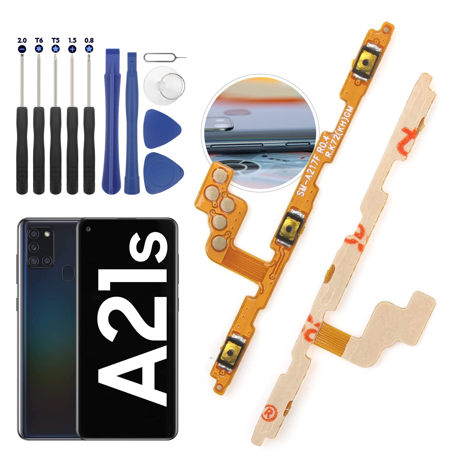 Samsung A21S A217 Power Volume Flex