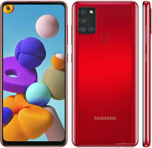 Samsung A21S A217 Tuş Bordu Kırmızı