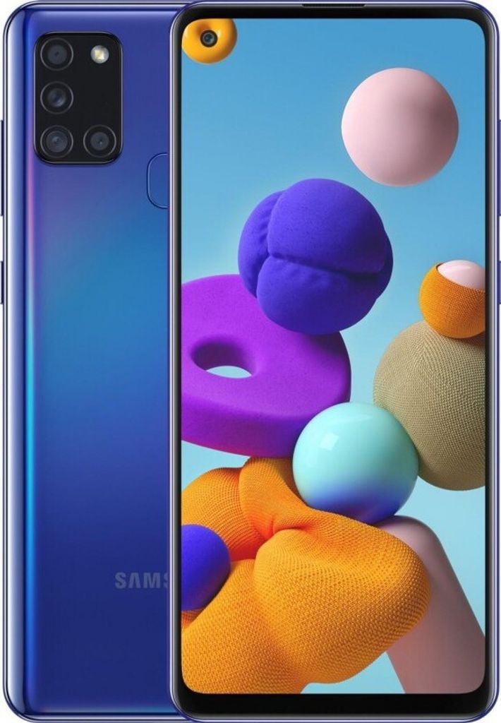 Samsung A21S A217 Tuş Bordu Mavi