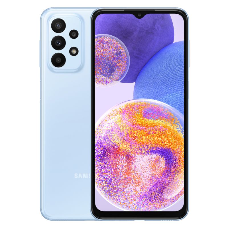 Samsung A23 A235 Parmak İzi Mavi