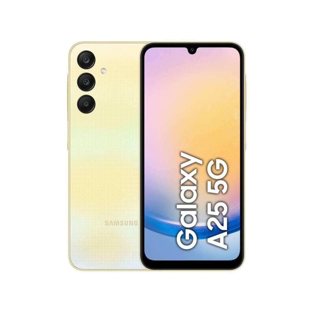 Samsung A25 A255 Sim Kapağı Sarı