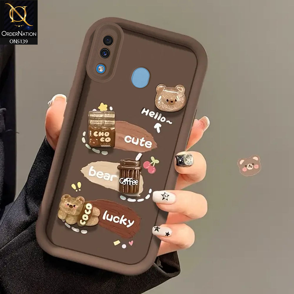 Samsung A30 A305 Sim Kapağı Brown