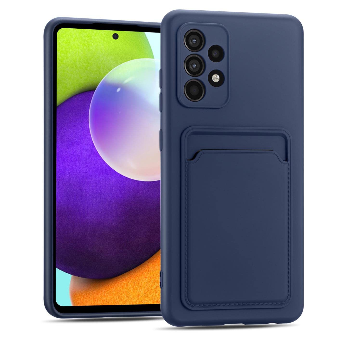 Samsung A33 A335 Sim Kapağı Mavi