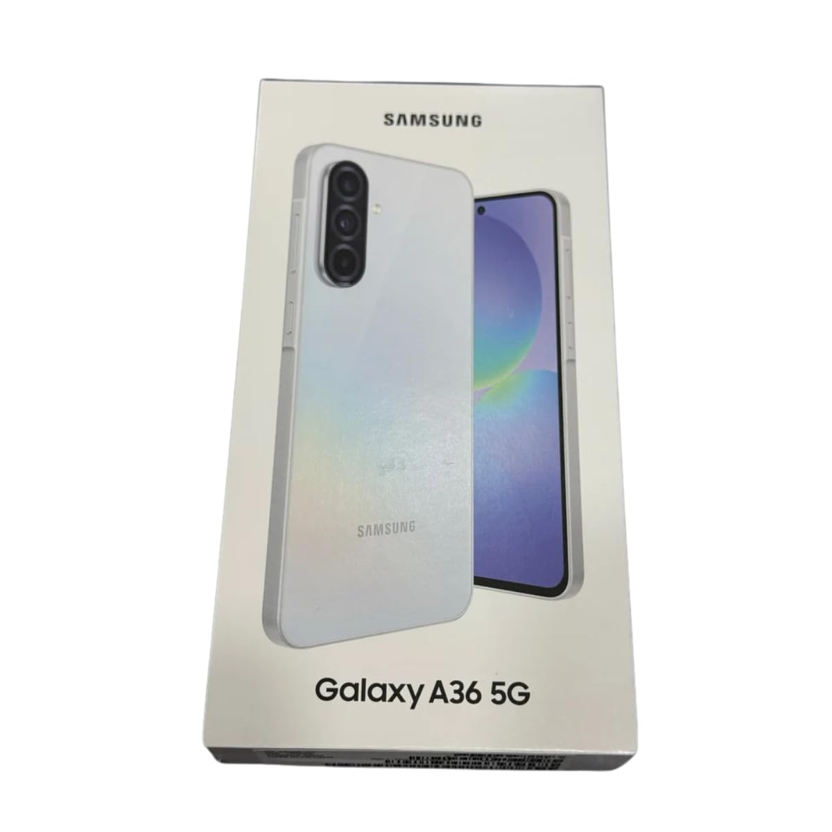 Samsung A36 A366 Sim Kapağı Beyaz