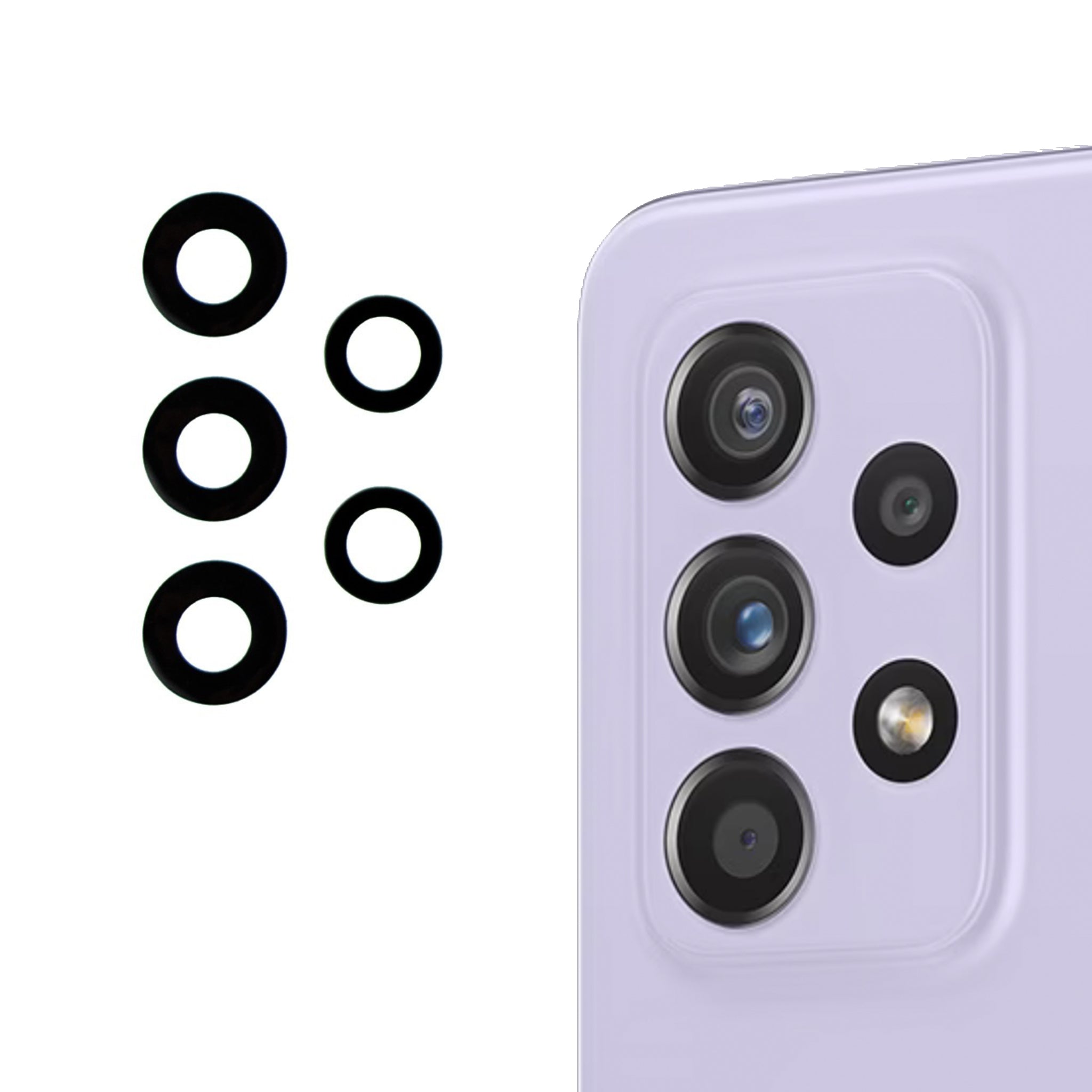 Samsung A52 A525 Kamera Camı