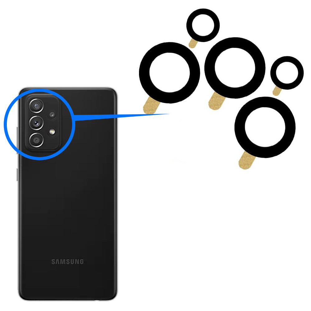 Samsung A52 A525 Kamera Camı