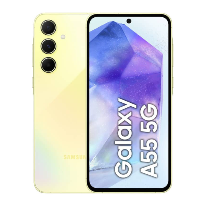 Samsung A55 5G A556E Parmak İzi Sarı