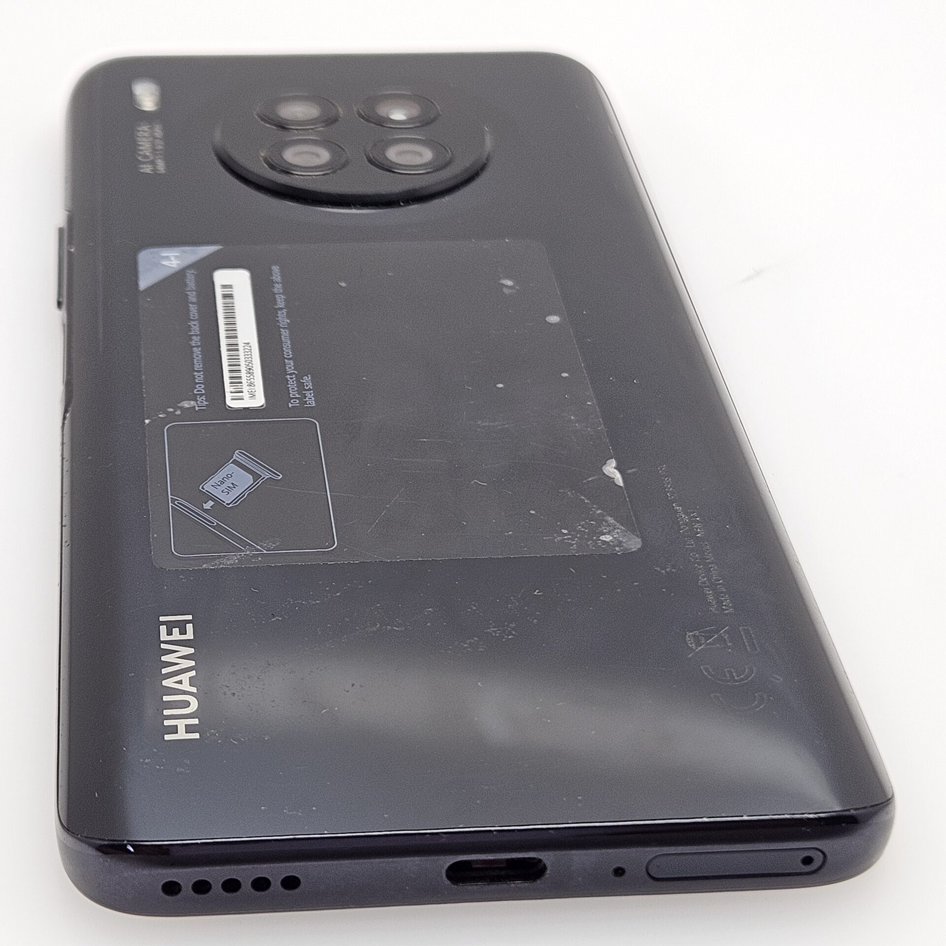 Huawei Nova 8İ Sim Kapağı Siyah
